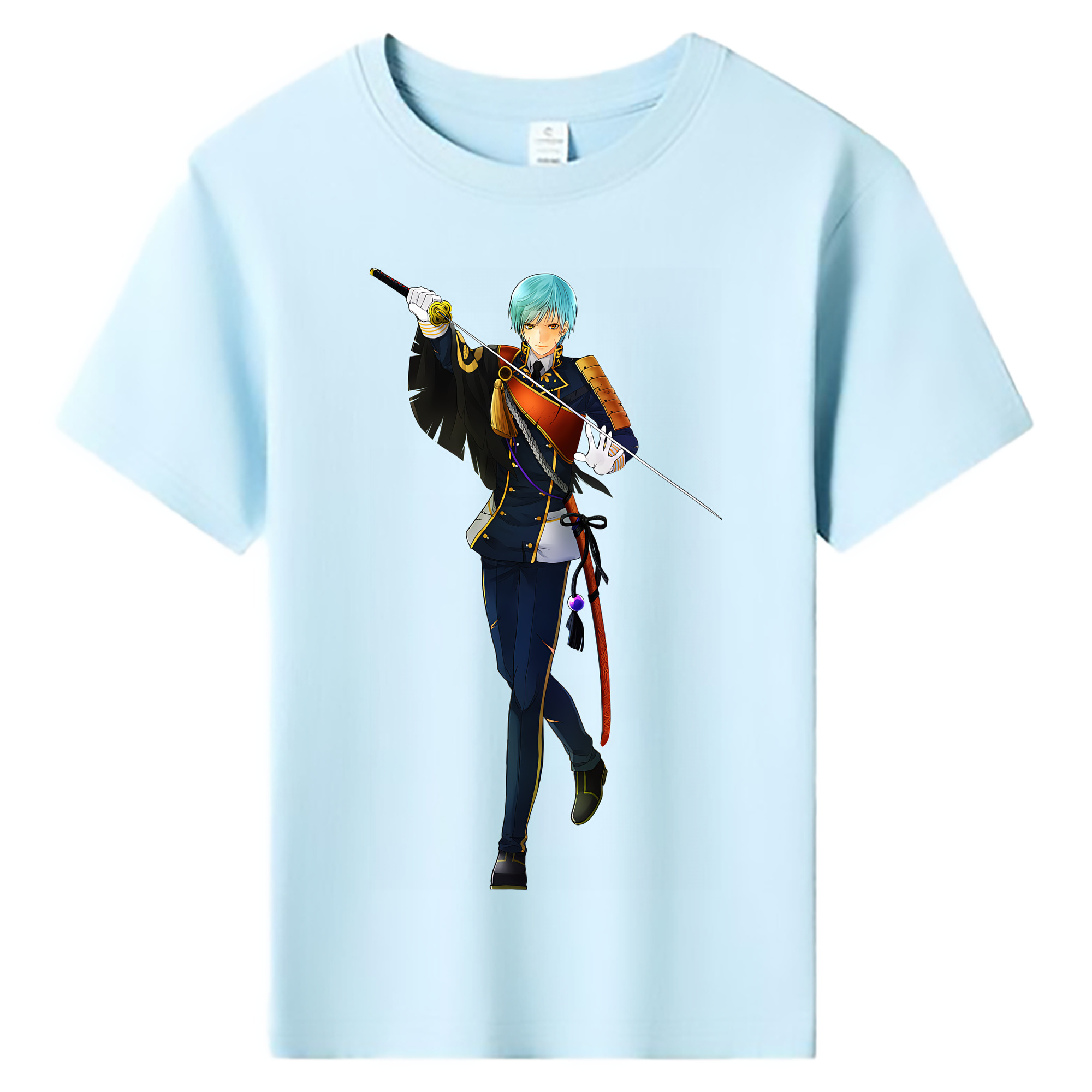 （画像用） 刀剣乱舞 Touken Ranbu 綿100％キッズTシャツ（フロントプリント）